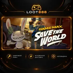 SAM &amp; MAX SAVE THE WORLD | STEAM | КЛЮЧ | ВЕСЬ МИР