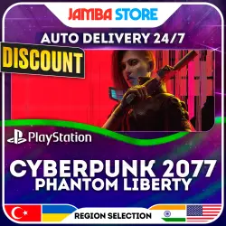 Cyberpunk 2077 Phantom Liberty · PS5 · TR/UA/IN/US · AUTO 24/7 · DISCOUNT 30.07