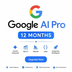 Google AI Pro 12M: Gemini 3.5 Flash, Antigravity | F.A.S.T, FULL WARRANTY