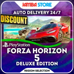 Forza Horizon 5 Deluxe Edition · PS5 · Region Selection · AUTO 24/7