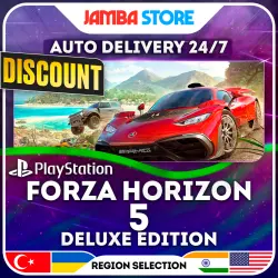 Forza Horizon 5 Deluxe Edition · PS5 · TR/UA/IN/PL/US · AUTO 24/7 · DISCOUNT 10.09