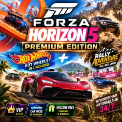 Forza Horizon 5 Premium | Hot Wheels + Rally Adventure | Full Email Access + Data Change