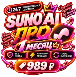 24/7 — SUNO AI — PRO — 1 MONTH — NO LOGIN