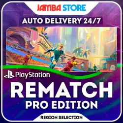 REMATCH - PRO EDITION · PS5 · Region Selection · AUTO 24/7