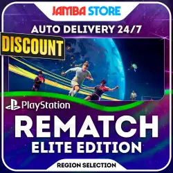 REMATCH - ELITE EDITION · PS5 · Region Selection · AUTO 24/7 · DISCOUNT 05.11