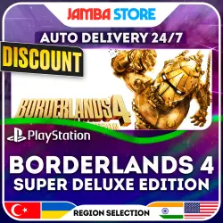 Borderlands 4 Super Deluxe Edition · PS5 · TR/UA/IN/PL/US · AUTO 24/7 · DISCOUNT