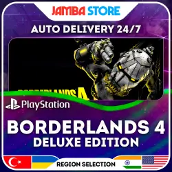 Borderlands 4 Deluxe Edition · PS5 · TR/UA/IN/PL/US · AUTO 24/7