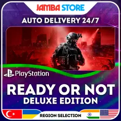 Ready or Not: Digital Deluxe Edition · PS5 · TR/UA/IN/US · AUTO 24/7