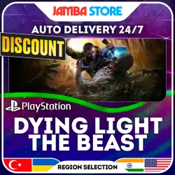 Dying Light: The Beast · PS5 · TR/UA/IN/PL/US · AUTO 24/7 · DISCOUNT 24.09