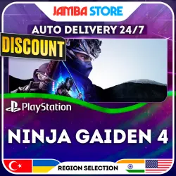 NINJA GAIDEN 4 · PS5 · TR/UA/IN/US · AUTO 24/7 · DISCOUNT 30.07