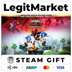 SONIC X SHADOW GENERATIONS DELUXE / Steam AUTO / RU+WW