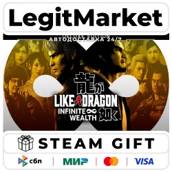 Like a Dragon: Infinite Wealth Deluxe Steam AUTO RU+WW