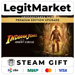 DLC Indiana Jones and the Great Circle: Digital Premium Upgrade / Steam АВТО / РУ+МИР