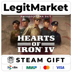 Hearts of Iron IV / Steam AUTO / RU + WORLD