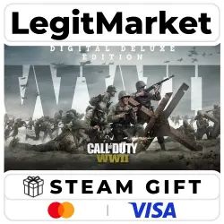 Call of Duty: WWII DELUXE Steam AUTO RU+WW