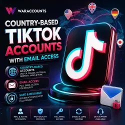 Country-Based TikTok Accounts with Email Access