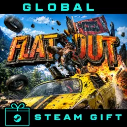 FlatOut STEAM GIFT Russia + ROW + GLOBAL REG FREE
