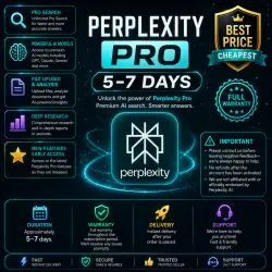 PERPLEXITY PRO 5–7/30 ДНЕЙ | АВТОМАТИЧЕСКАЯ ДОСТАВКА