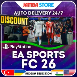 EA SPORTS FC 26 · PS4/PS5 · TR/UA/IN/US · AUTO 24/7 · DISCOUNT 16.07