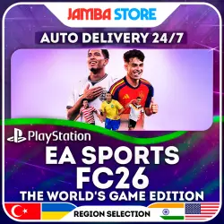 EA SPORTS FC 26 The World's Game Edition · PS5 · TR/IN/PL/US · AUTO 24/7