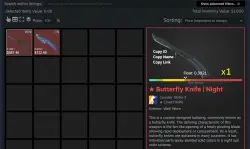 CS2 + SKINS | BUTTERFLY KNIFE | WITH INVENTORY $1020 FACEIT & PREMIER TB