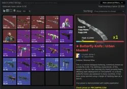 CS2 + SKINS | BUTTERFLY KNIFE | WITH INVENTORY $1600 FACEIT TB
