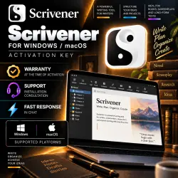 Scrivener 3 Win/MacOS Activation Key