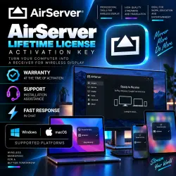 AirServer Win/MacOS Activation Key Lifetime