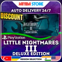 Little Nightmares III Deluxe Edition · PS5 · TR/UA/IN/PL/US · AUTO 24/7 · DISCOUNT