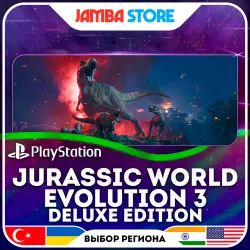 Jurassic World Evolution 3 Deluxe Edition · PS5 · TR/UA/IN/US