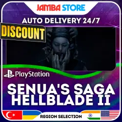 Hellblade II: Senua’s Saga · PS5 · TR/UA/IN/US · AUTO 24/7 · DISCOUNT 30.07