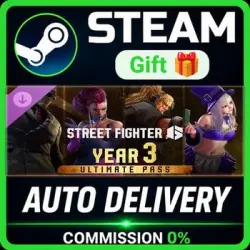 Street Fighter 6 - Year 3 Ultimate Pass STEAM PC GIFT