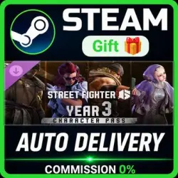 Street Fighter 6 - Year 3 Character Pass STEAM PC GIFT