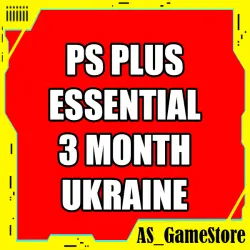 PS Plus Essential 3 month / PS+ | PS4/PS5/PS UKRAINE