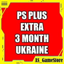 PS Plus Extra 3 month / PS+ | PS4/PS5/PS UKRAINE