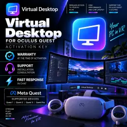 Virtual Desktop Oculus Quest 1/2/3/Pro Key