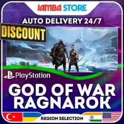 God of War Ragnarok · PS4/PS5 · TR/UA/IN/PL/US · AUTO 24/7 · DISCOUNT 10.09