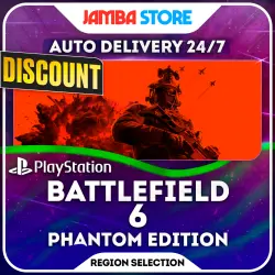 Battlefield 6 Phantom Edition · PS5 · TR/UA/IN/PL/US · AUTO 24/7 · DISCOUNT 24.09