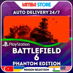 Battlefield 6 Phantom Edition · PS5 · TR/UA/IN/PL/US · AUTO 24/7
