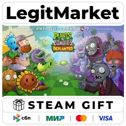 Plants vs. Zombies: Replanted Steam GIFT РУ+МИР АВТО