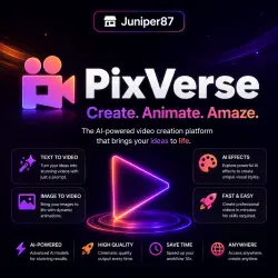 PIXVERSE AI Pro （6000 Credits） SUBSCRIPTION 1Month
