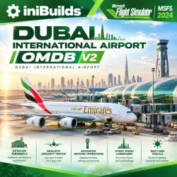 iniBuilds Dubai International V2 — OMDB MSFS 2024