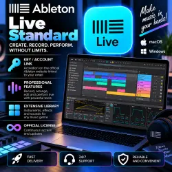 Ableton Live 12 Standard Key/website account bind