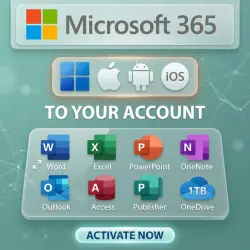 MICROSOFT 365 ON YOUR MS ACCOUNT