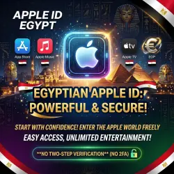 Apple ID Egypt | No 2FA | Full Access