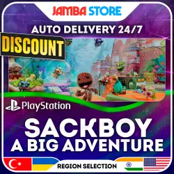 Sackboy: A Big Adventure · PS4/PS5 · TR/UA/IN/US · AUTO 24/7 · DISCOUNT 16.07