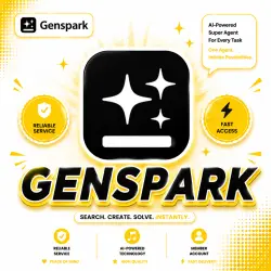 Genspark ai Plus subscription to your account 1 month