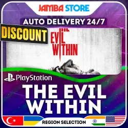 The Evil Within · PS4 · TR/UA/IN/US · AUTO 24/7 · DISCOUNT 13.08