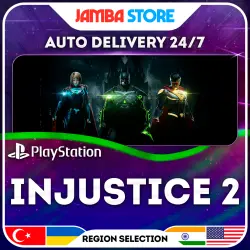 Injustice 2 · PS4 · TR/UA/IN/PL/US · AUTO 24/7