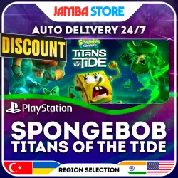 SpongeBob: Titans of the Tide · PS5 · TR/UA/IN/PL/US · AUTO 24/7 · DISCOUNT 24.09